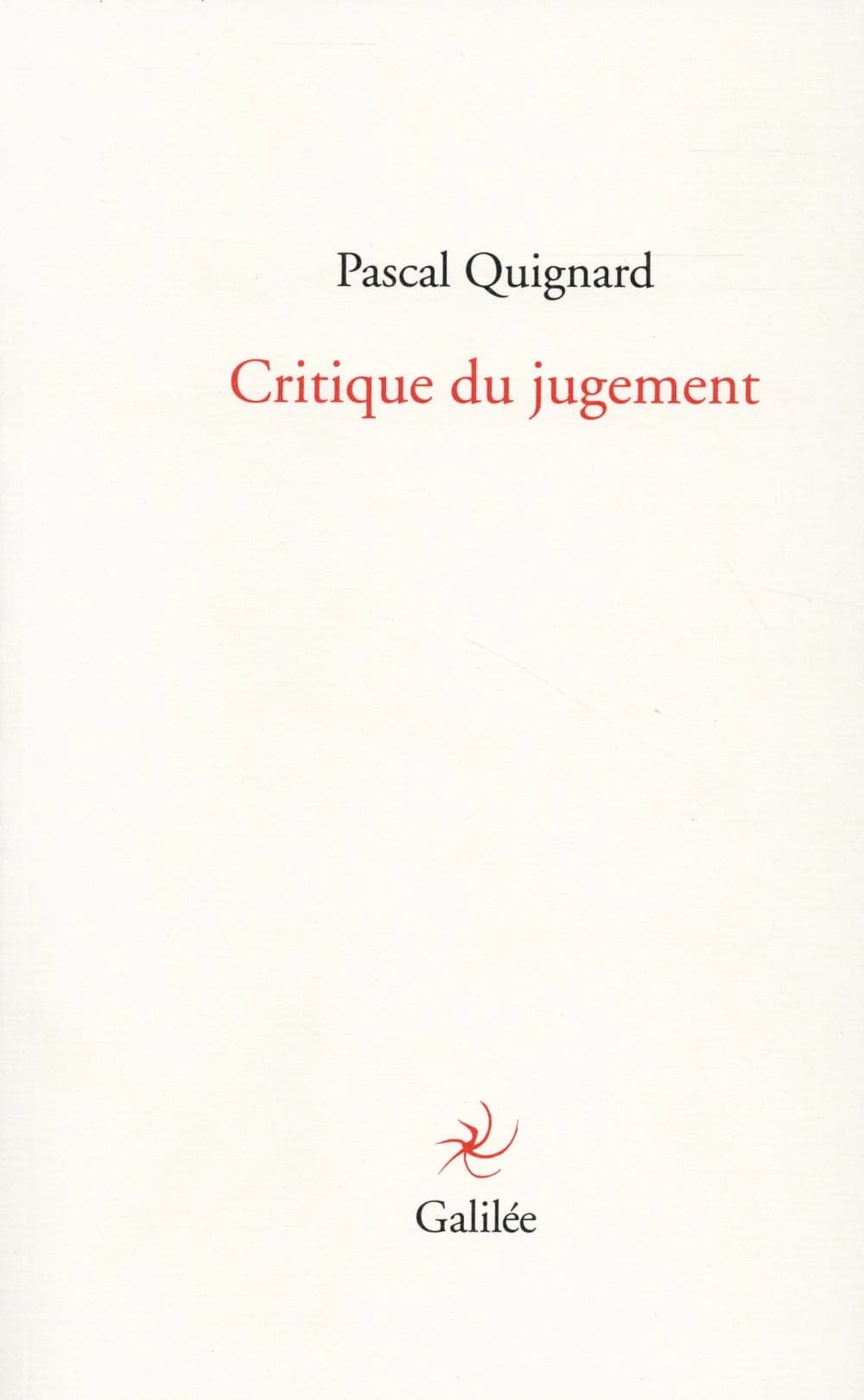 Critique du jugement