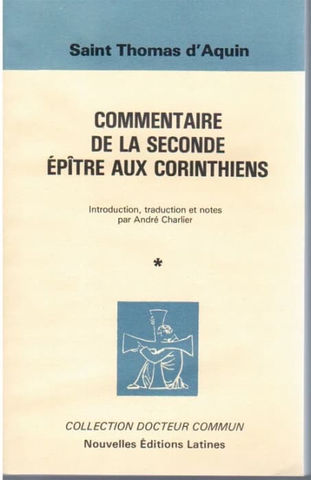 Commentaire de la seconde épître aux Corinthiens
