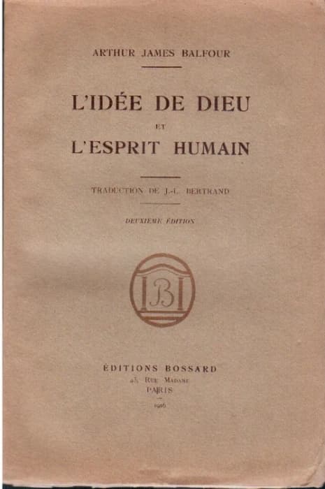 L'idée de Dieu et l'esprit humain