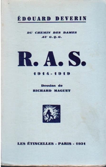 R.A.S. du chemin des dames au G.Q.G. 1914-1918