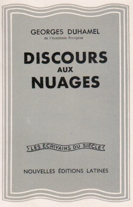 Discours aux nuages