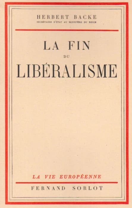 La fin du libéralisme