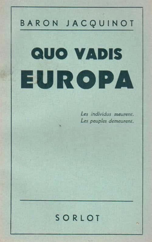 Quo vadis Europa