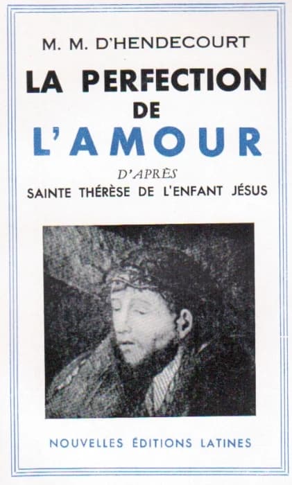 La perfection de l'amour d'après Sainte Thérèse de l'enfant Jésus