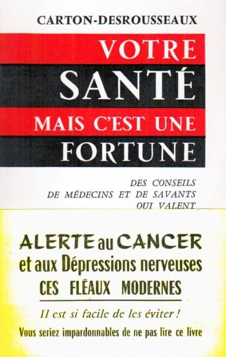 Votre santé mais c'est une fortune