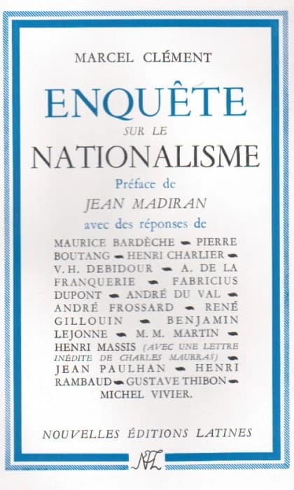 Enquête sur le nationalisme