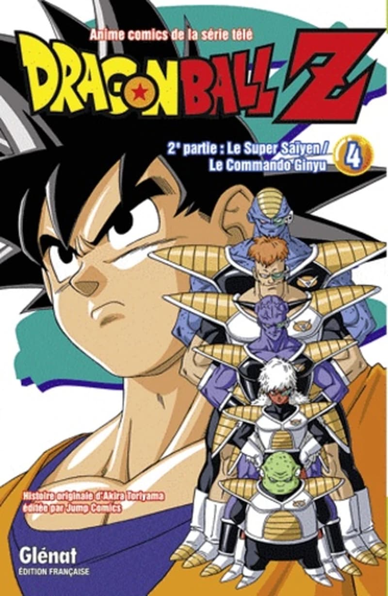 Dragonball Z : anime comics de la série télé : 2e partie. Le super Saïyen, le commando Ginyu. Tome 4
