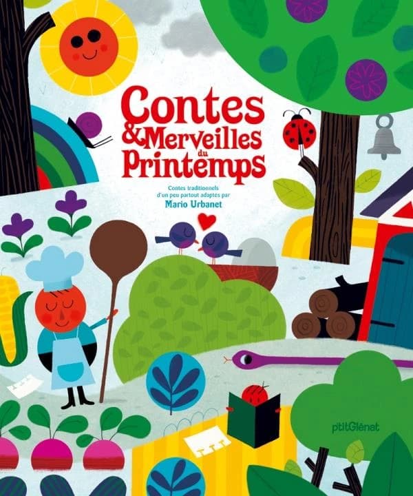 Contes & merveilles du printemps : contes traditionnels d'un peu partout