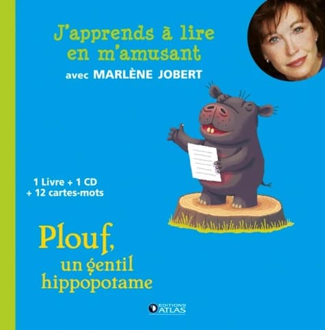 J'apprends à lire en m'amusant : Plouf, un gentil hippopotame