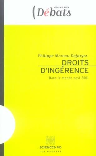 Droits d'ingérence : dans le monde post-2001