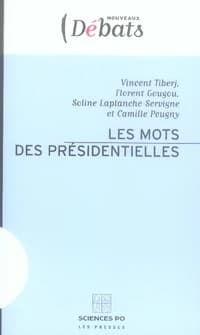 Les mots des présidentielles
