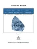 Catalogue des étiquettes de jarres hiératiques inédites de l'Institut d'égyptologie de Strasbourg Fascicule 3