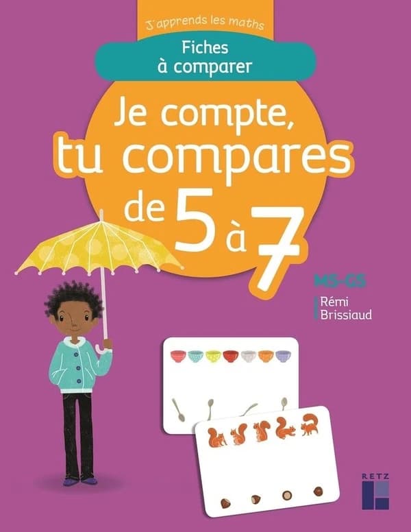 Je compte, tu compares de 5 à 7 MS-GS : Fiches à comparer