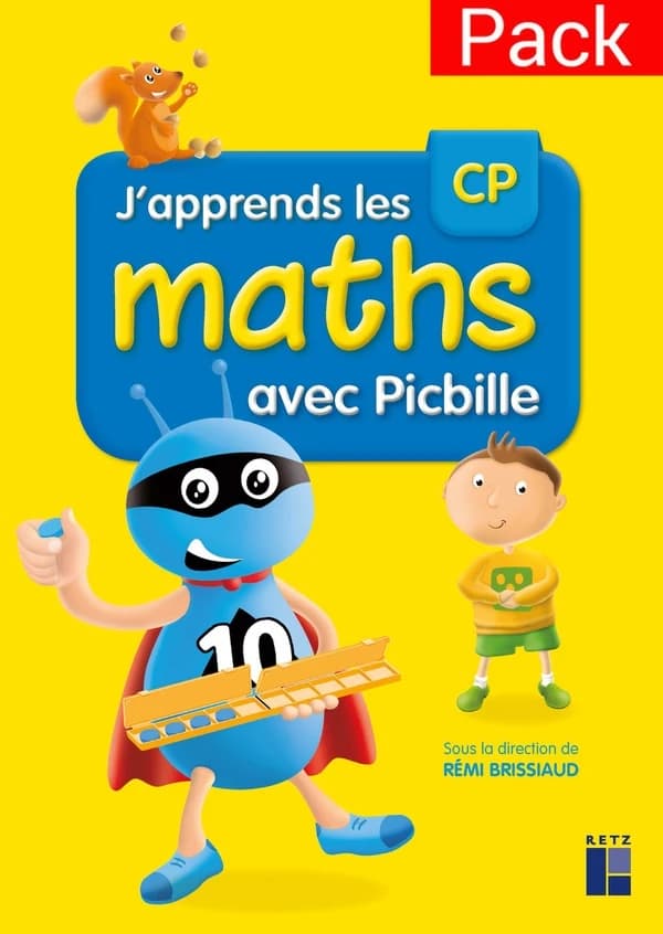 J'apprends les maths avec Picbille CP : Pack de 10 exemplaires