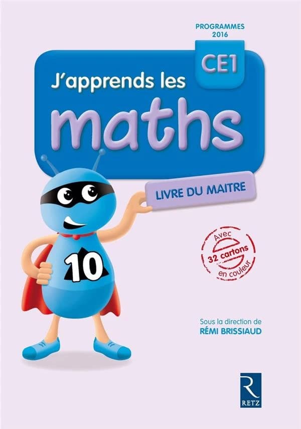 J'apprends les maths avec Picbille : CE1 ; livre du maître