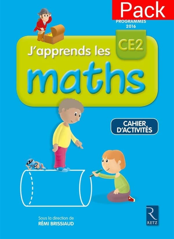 J'apprends les maths : CE2 ; cahier d'activités ; pack de 6 (édition 2017)