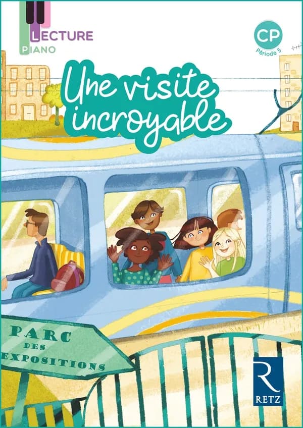 Lecture piano : une visite incroyable ; CP