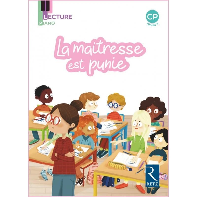 LECTURE PIANO CP - ALBUM 3: LA MAITRESSE EST PUNIE (EDITION 2018)