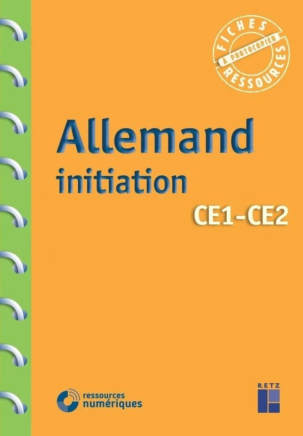 Allemand initiation ; CE1