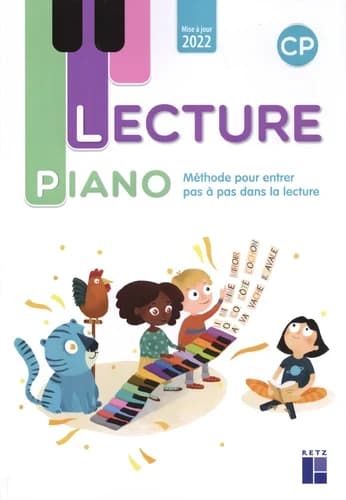 Lecture piano : CP (Mise à jour 2022) Sandrine Monnier-Murariu,...