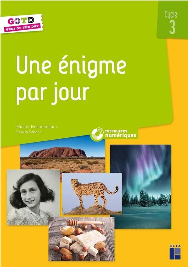 Une énigme par jour ; cycle 3