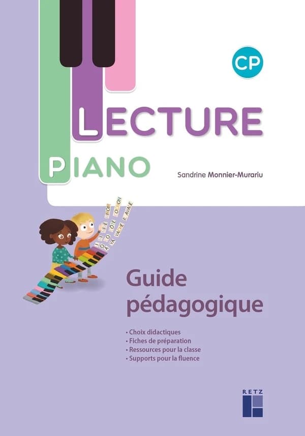 Lecture piano : CP : guide pédagogique (édition 2022)