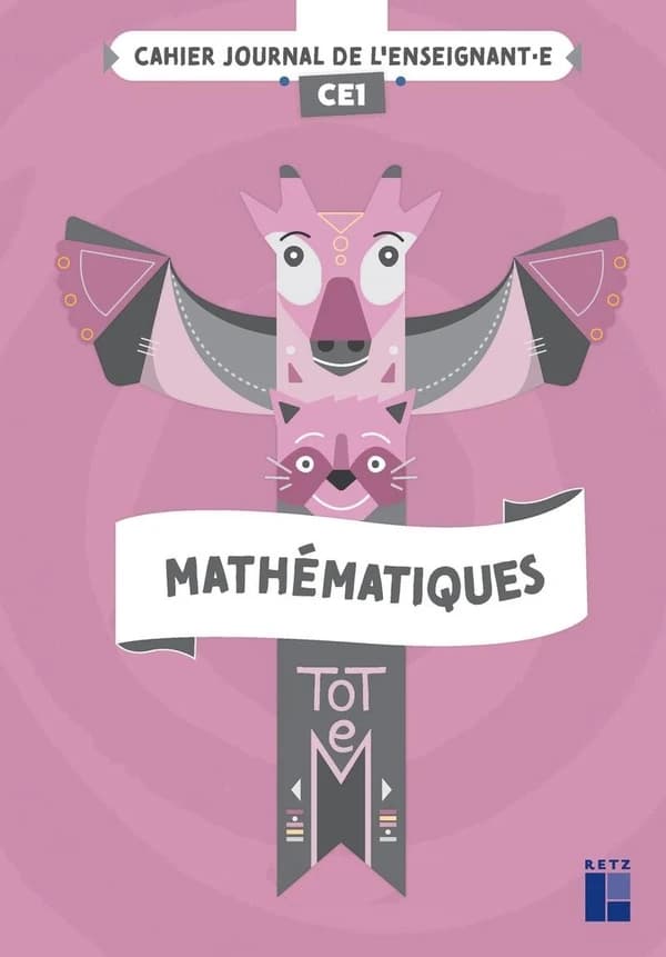 Totem : mathématiques ; CE1 ; cahier journal de l'enseignant (édition 2023)