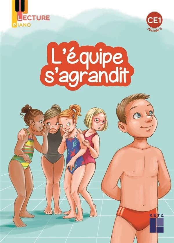 Lecture piano : L'équipe s'agrandit ; CE1 ; Période 3