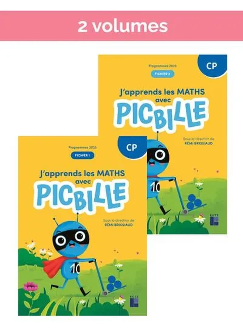 J'apprends les maths avec Picbille : CP ; Fichiers de l'élève (édition 2025)