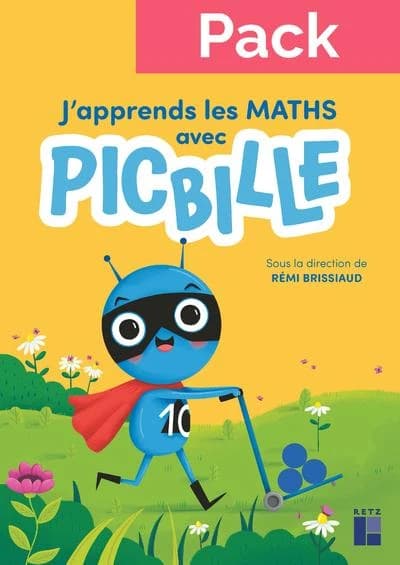 J'apprends les maths avec Picbille : CP ; Fichier de l'élève en 1 volume (édition 2025)