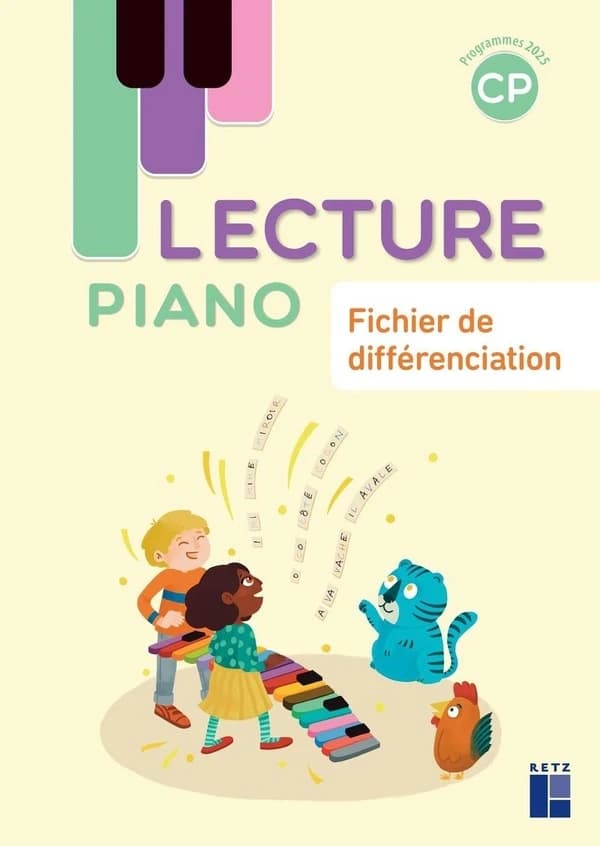 Lecture piano : CP ; Fichier de différenciation