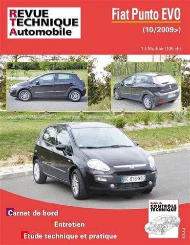 Fiat Punto Evo : 10-2009 > : 1.4 Multiair (105 ch) : carnet de bord, entretien, étude technique et pratique