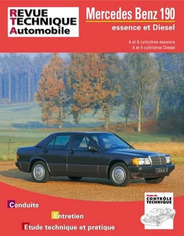 Mercedes-Benz 190, 190 E, 190 D, 190 D 2.5 : moteur 4 cylindres essence, moteurs 4 et 5 cylindres diesel ([Nouv. éd.])