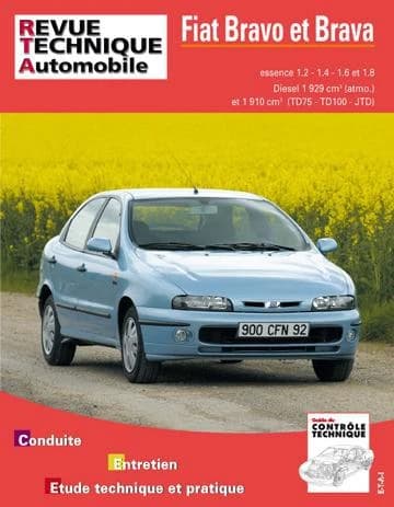 Fiat Bravo et Brava : moteurs essence 1.4 l, 1.6 l et Diesel 1.9 l