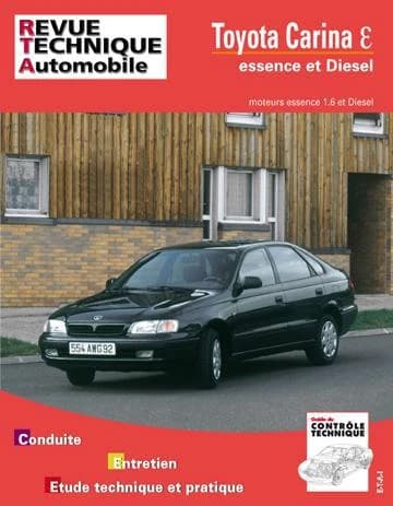 Toyota Carina Epsilon : moteurs essence 1.6 et Diesel