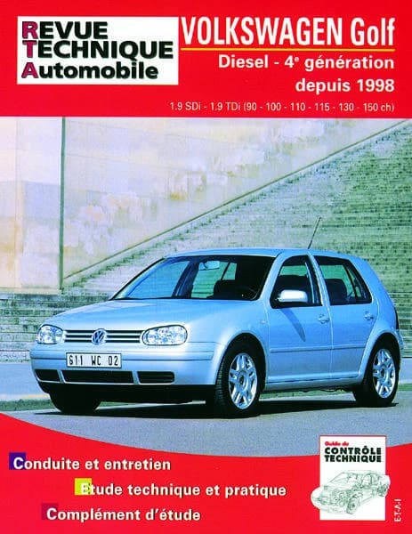 Rta 622.2 golf iv diesel sdi tdi 90 a 150 cv 98