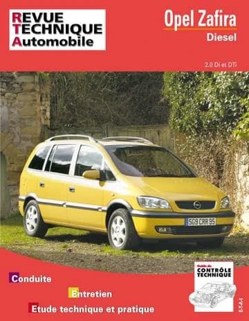 Opel Zafira : moteurs diesel 2.0 Di et Dti