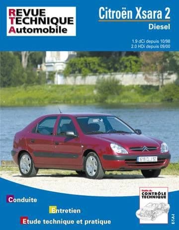 Citroën Xsara 2 diesel : moteurs 1.9 D depuis 10-1998, moteurs 2.0 HDi depuis 9-2000