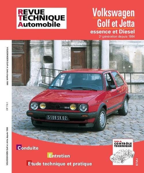 VW Golf II et Jetta II : tous types essence, Diesel et turbo Diesel : de 1984 à fin de fabrication ([Nouv. éd.])