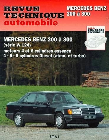 Mercedes-Benz 200 à 300 : série W124 : moteurs 4 et 6 cylindres essence, 4-5-6 cylindres Diesel, atmo. et turbo