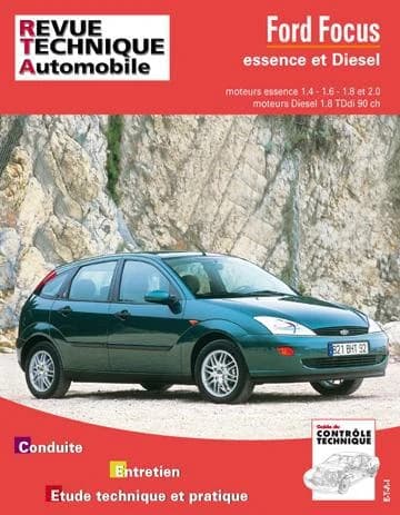 Ford Focus : moteurs essence 1.4-1.6-1.8 et 2.0, moteurs diesel 1.8 TDdi 90 ch