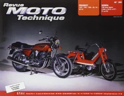 Revue moto technique n.28 : Peugeot 103-104 tsa-gl-gt 10