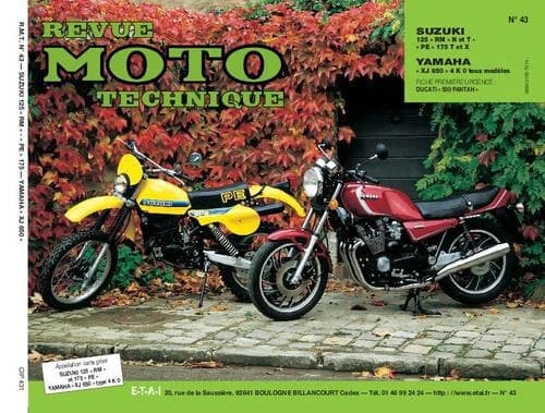 Rmt 43.1 suzuki 125 rm-pe 175