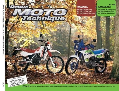 Rmt 58.1 yamaha 125rd-lc-dt-tenere