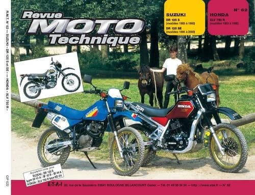 Rmt 62.2 suzuki dr 125 s