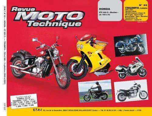 Rmt 93.2 honda vt 600