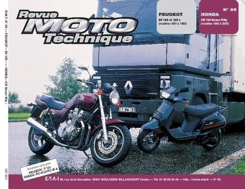 REVUE MOTO TECHNIQUE NUMERO 95 : PEUGEOT SCOOTER