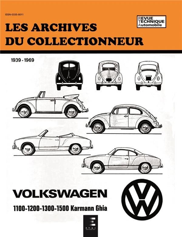 Volkswagen 1100 1200 1300 1500 karmann ghia (n 20)