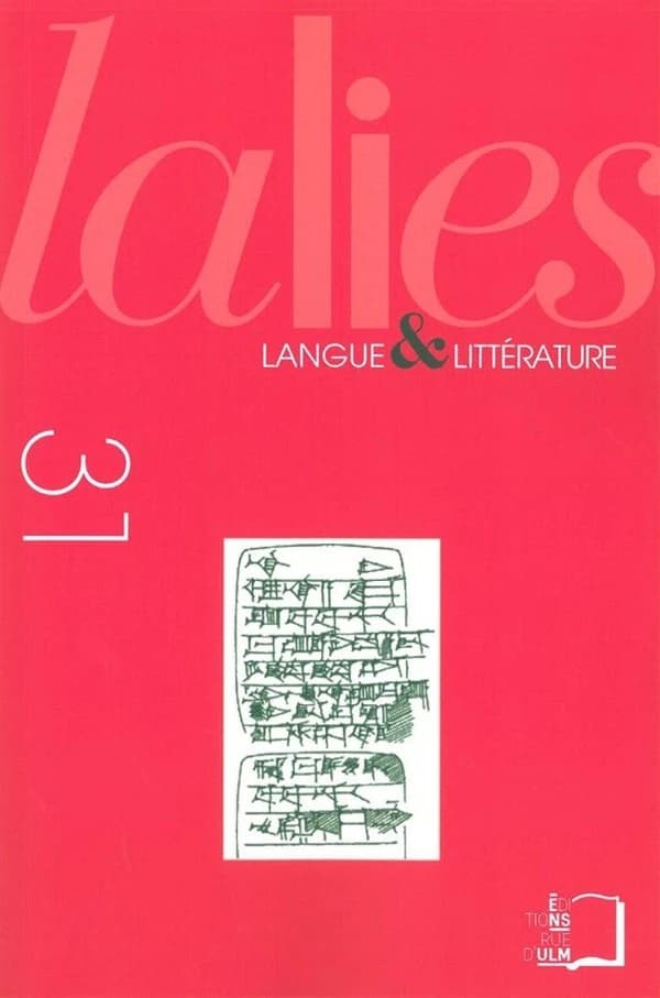 REVUE LALIES n.31