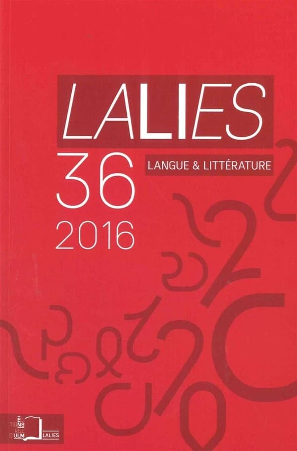 REVUE LALIES n.36